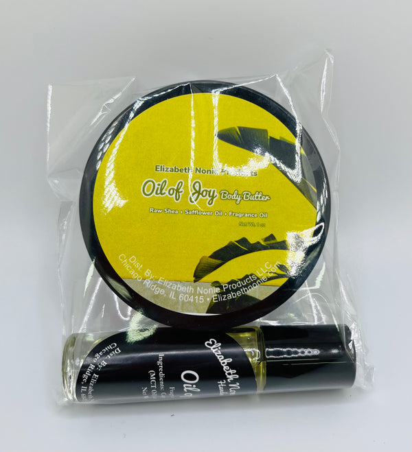 Oil Of Joy Body Butter 1 oz with Fragrance Roller 10 ML