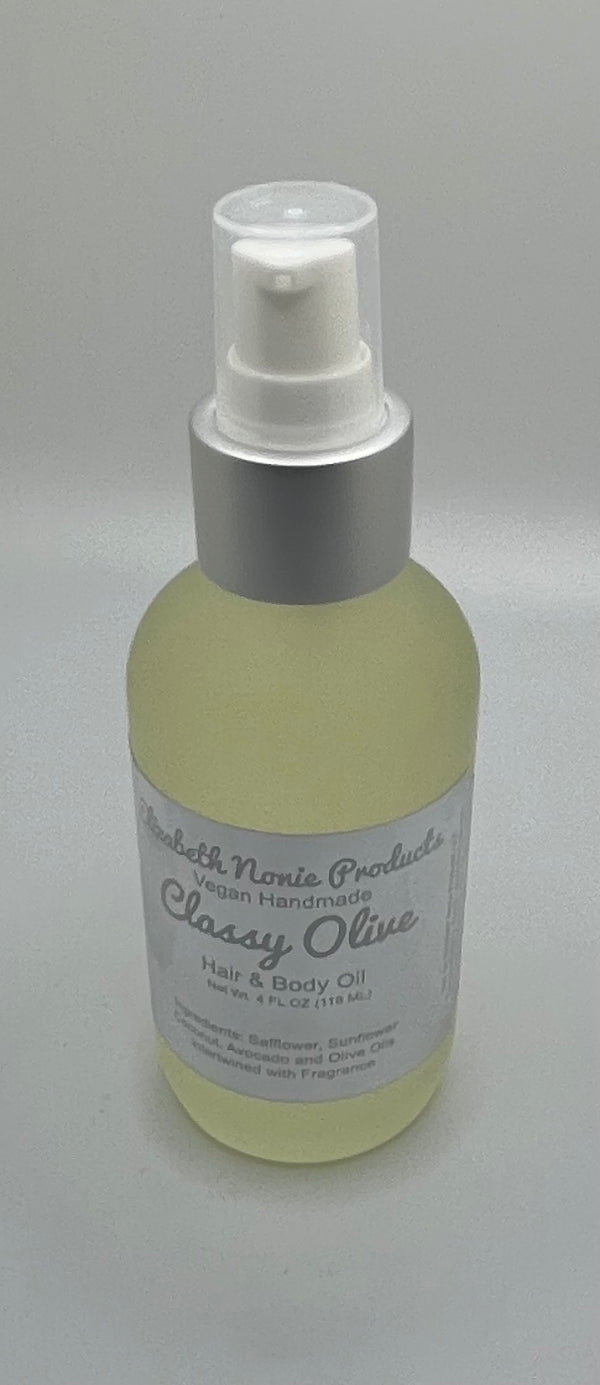 Classy Olive Hair and Body Oil