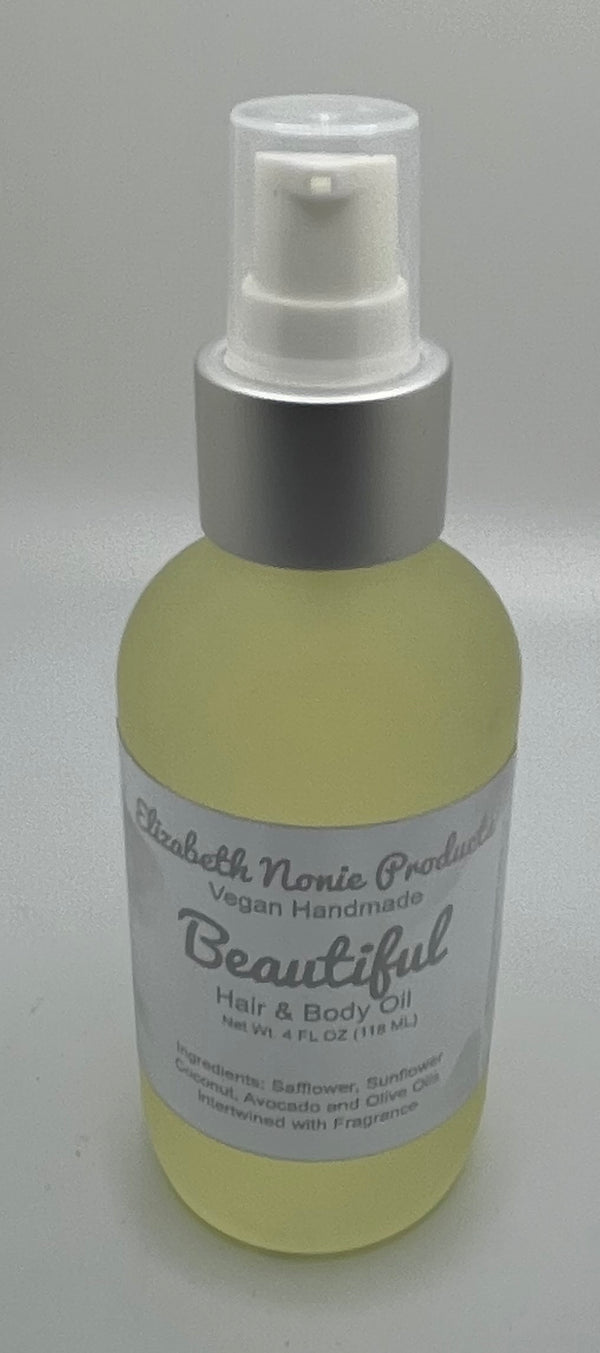 Beautiful Hair and Body Oil