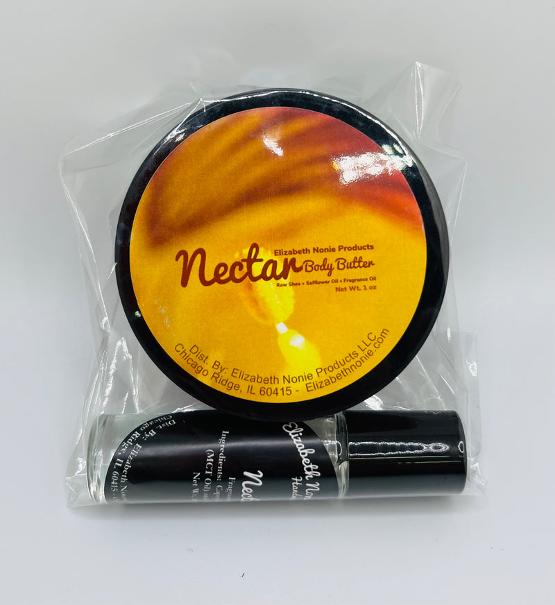 Nectar Body Butter 1 oz with Fragrance Roller 10 ML