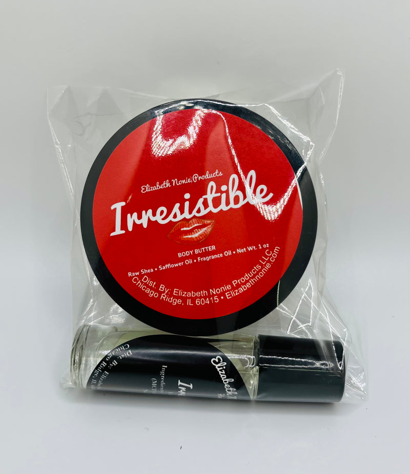 Irresistible Body Butter 1 oz with Fragrance Roller 10 ML