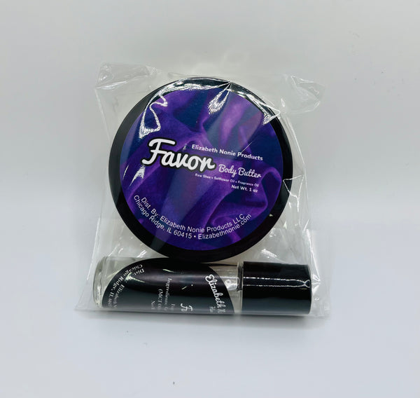 Favor Body Butter with Fragrance Roller 10 ML