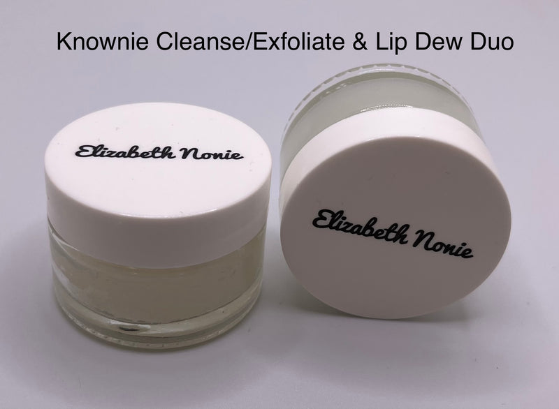 Knownie Cleanse/Exfoliate & Lip Dew Duo